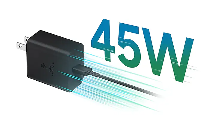 Super-fast charging for a wide range of devices.